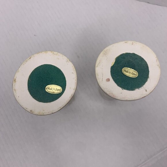 Rare-MCM Vintage white ceramic Japanese Choir girl taper candle holder(set of 2) - Picture 6 of 13